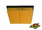 Κίτρινο μη υφαμένο φίλτρο αέρα καμπινών της Toyota Sienna 17801-31130 17801-31131 178013113179
