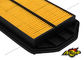 Φίλτρο μηχανών αυτοκινήτων της Honda, αυτόματο κίτρινο χρώμα cOem 17220-rza-Y00 φίλτρων αέρα